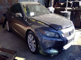 2010 HONDA ACCORD, GRAY, EX-L MODEL, 3.5, AT.  A25217